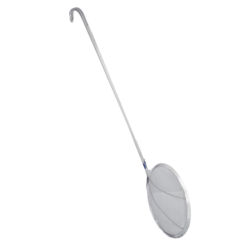 Bogazici Silver Stainless Steel Long Handled Colander 30cm