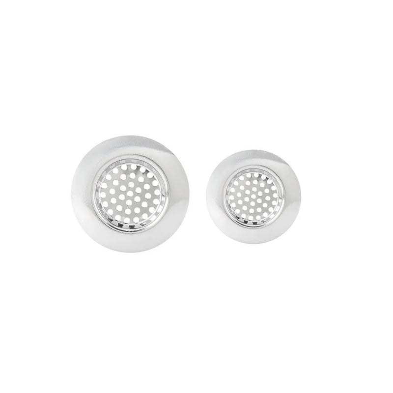 Karaca Silver Stainless Steel  2 Piece Steel Sink Colander