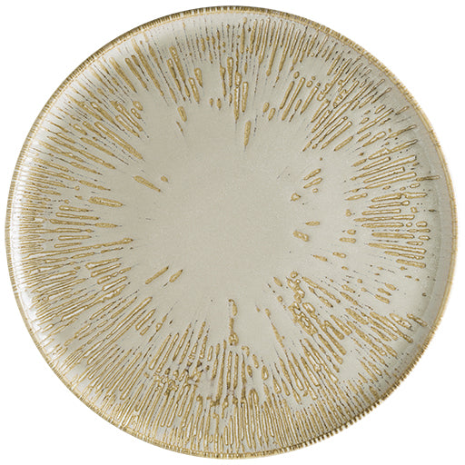 Bonna Cream Porcelain Sand Flat Plate 32cm
